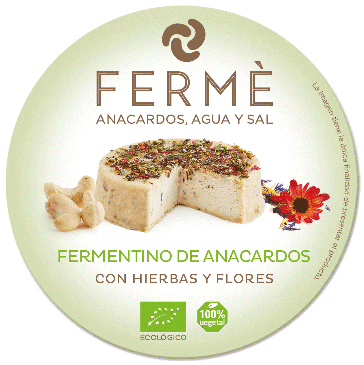 Fermè con hierbas y flores